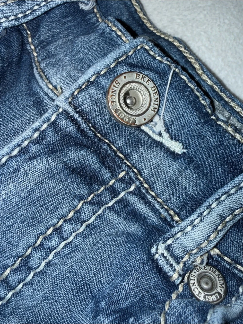 BKE Boys size 14 Conner Straight Jeans in Faded Blue